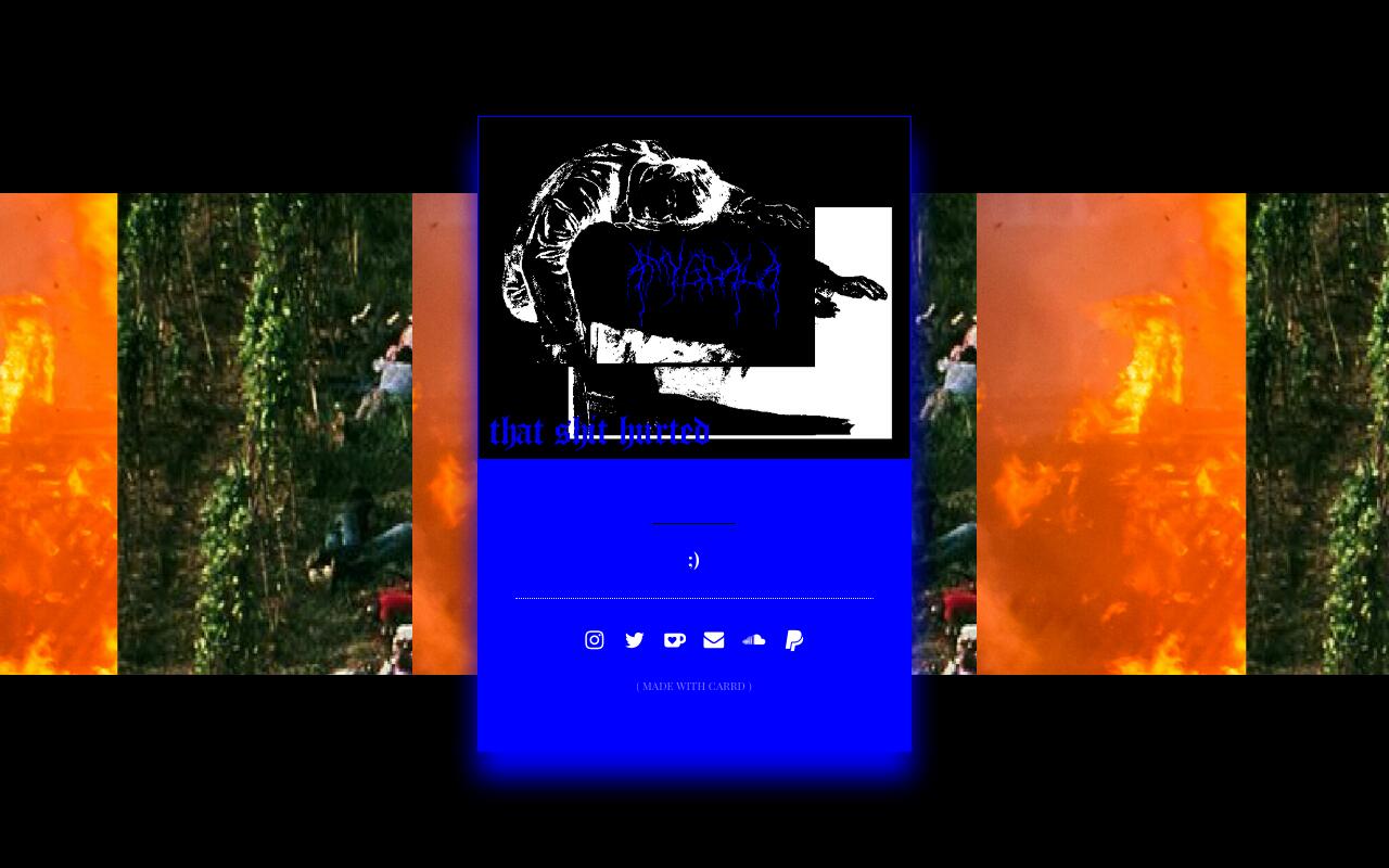 Carrd profile picture for @spleen